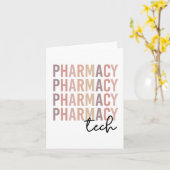 Pharmacy Tech | Pharmazeutischer Unternehmer Karte (Gelbe Blume)