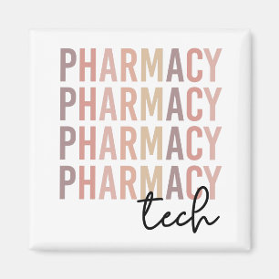 Pharmacy Tech   Pharmazeutischer Unternehmer Magnet