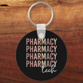 Pharmacy Tech | Pharmazeutischer Unternehmer Schlüsselanhänger (Vorderseite)