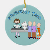 Pharmacy Tech Prescription Christmas Ornament (Vorne)