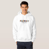 Pharmacy Tech Retro Pharmacy Technique Hoodie (Vorne ganz)