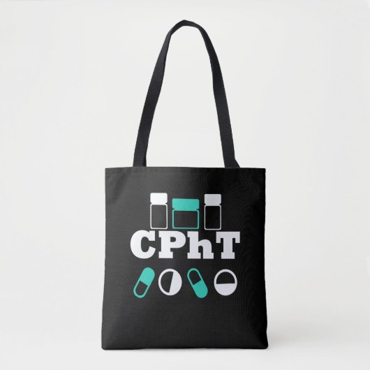 Pharmacy Tech Technician Certified CPhT Geschenk Tasche (Vorderseite)