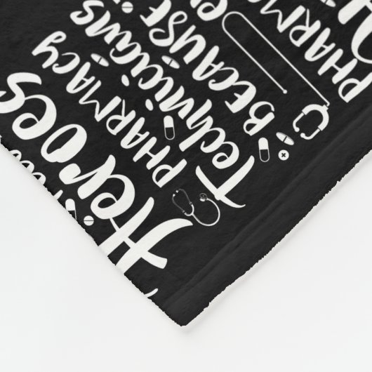 Pharmacy Technician Because Pharmacist Need Fleecedecke (Ecke)