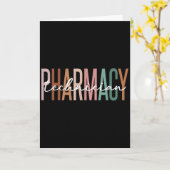 Pharmacy Technician Certified Pharm Tech Pharmacis Karte (Gelbe Blume)