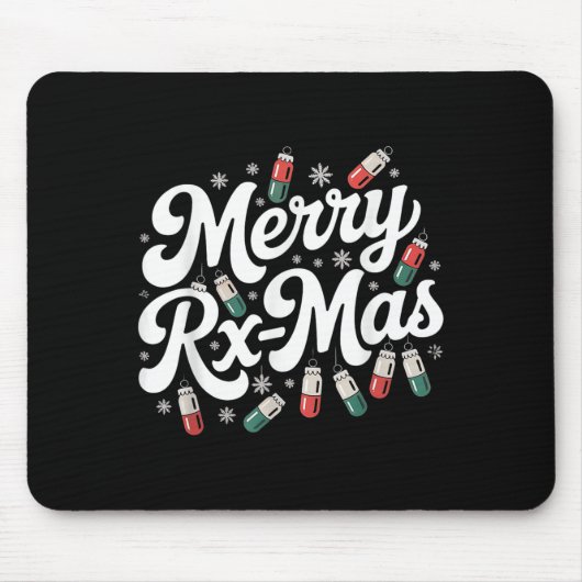 Pharmacy Technician Christmas Pharmacist Pharmacy Mousepad (Vorne)