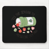 Pharmacy Technician Christmas Pharmacy Graduation Mousepad (Vorne)