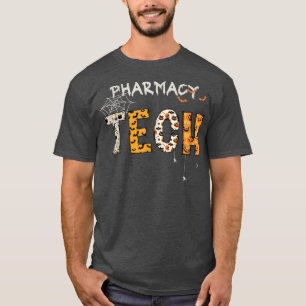 Pharmacy Technician Funny Pharmako Halloween spo T-Shirt