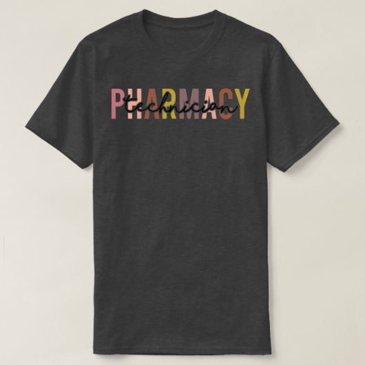 Pharmacy Technician Pharmacology Study Gift T-Shirt (Design vorne)