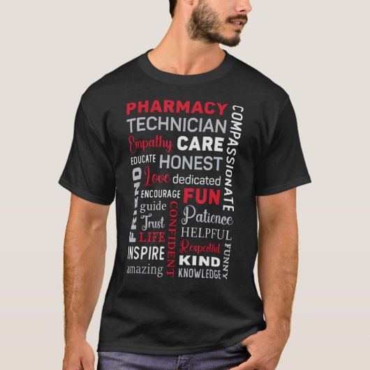 Pharmacy Technician Pharmacy Tech Technician Pharm T-Shirt (Vorderseite)