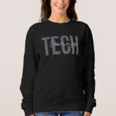Pharmacy Technician Week Matching Tech Appreciati Sweatshirt (Vorderseite)