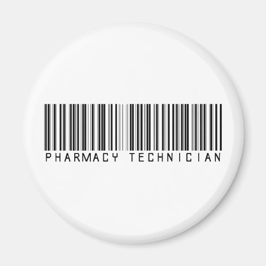 Pharmacy Technique Bar Code Magnet (Vorne)