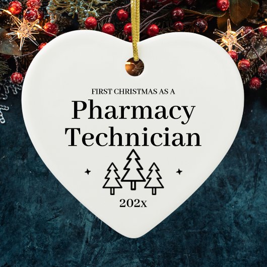 Pharmacy Technique - Erster Weihnachtsmann Keramik Ornament