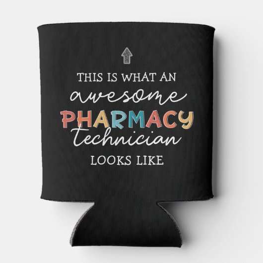 Pharmacy Technique Phantastisch Pharmacy Tech Funn Dosenkühler (Rückseite)