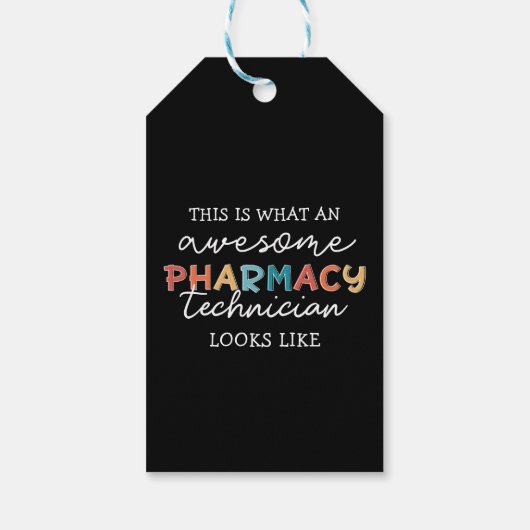 Pharmacy Technique Phantastisch Pharmacy Tech Funn Geschenkanhänger (Rückseite)