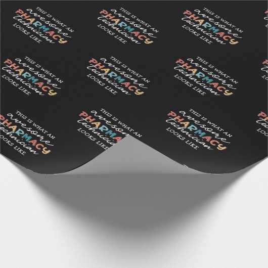 Pharmacy Technique Phantastisch Pharmacy Tech Funn Geschenkpapier (Ecke)