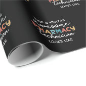 Pharmacy Technique Phantastisch Pharmacy Tech Funn Geschenkpapier (Rolleneckpunkt)