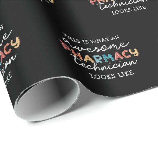 Pharmacy Technique Phantastisch Pharmacy Tech Funn Geschenkpapier (Rolleneckpunkt)