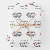 Pharmacy Technique Phantastisch Pharmacy Tech Funn Geschenkpapier Set (Beispiel)