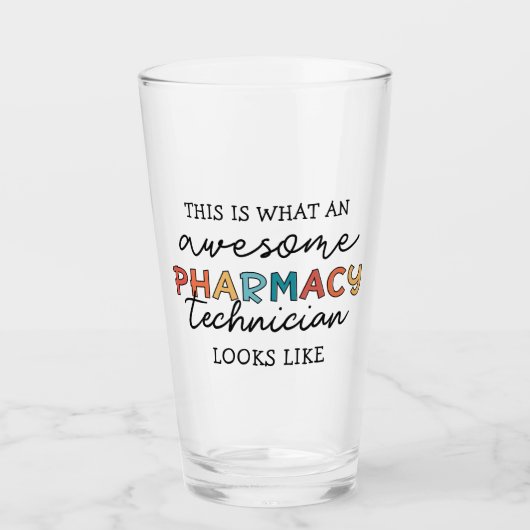 Pharmacy Technique Phantastisch Pharmacy Tech Funn Glas (Vorderseite)