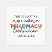 Pharmacy Technique Phantastisch Pharmacy Tech Funn Serviette (Vorderseite)