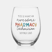 Pharmacy Technique Phantastisch Pharmacy Tech Funn Weinglas Ohne Stiel (Vorderseite)