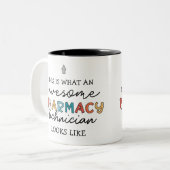 Pharmacy Technique Phantastisch Pharmacy Tech Funn Zweifarbige Tasse (Vorderseite Links)
