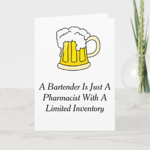 Pharmakokinetik Day Funny Grußkarte Karte