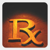 Pharmakokinetik Quadratischer Aufkleber (Vorderseite)