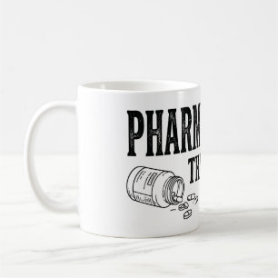 Pharmakologie Der Kampf ist echt Lustige Apotheke Kaffeetasse