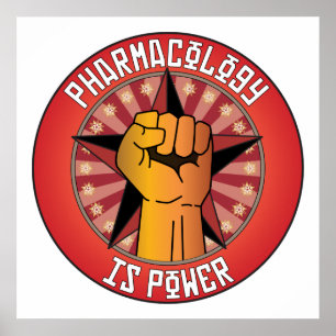 Pharmakologie ist Power Poster