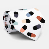 Pharmakologie und Pillen - weiß Krawatte (Gerollt)