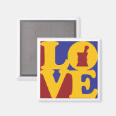 Pharmakologische Liebe Magnet (Vorderseite/Rückseite)