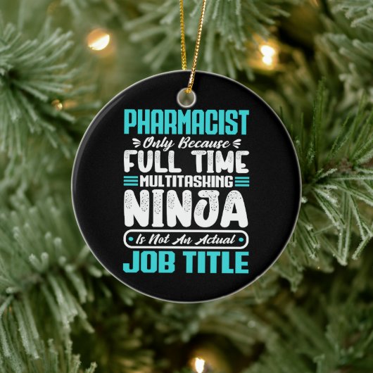 Pharmakovigilanz Keramik Ornament (Baum)