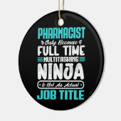 Pharmakovigilanz Keramik Ornament (Links)