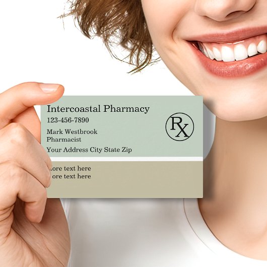 Pharmakovigilanz Logo-Visitenkarten Visitenkarte