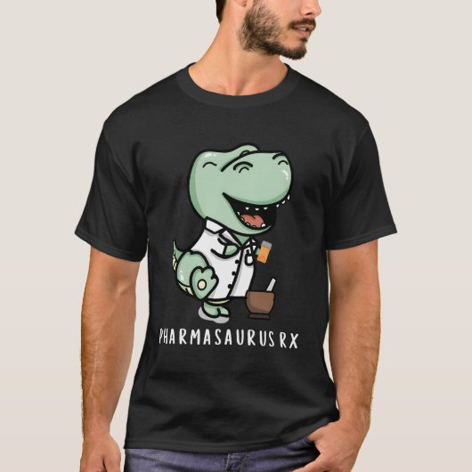 Pharmasaurus Rx Pharmakokinetik T-Shirt (Vorderseite)