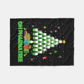 Pharmatree Christmas Tree Pharmacy Mediation P Fleecedecke (Vorderseite (Horizontal))