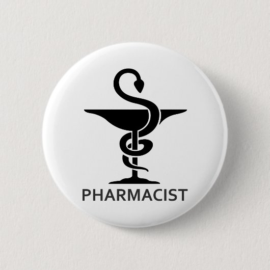 PHARMAZEUTIN BUTTON (Vorderseite)