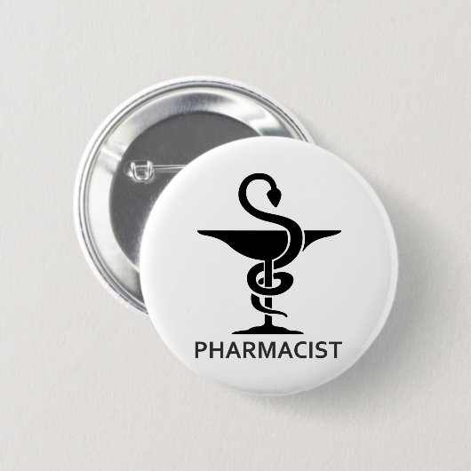 PHARMAZEUTIN BUTTON (Vorne & Hinten)