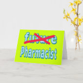 Pharmazeutische Abschluss Karte (Gelbe Blume)