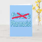 Pharmazeutische Abschluss Karte (Gelbe Blume)