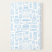 Pharmazeutische Arzneimittel Notizblock (Rückseite)