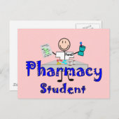 Pharmazeutische Geschenke für Studierende Postkarte (Vorne/Hinten)