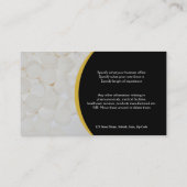 Pharmazeutische Tabletten praktischen Arztes Visitenkarte (Rückseite)