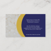 Pharmazeutische Tabletten praktischen Arztes Visitenkarte (Rückseite)