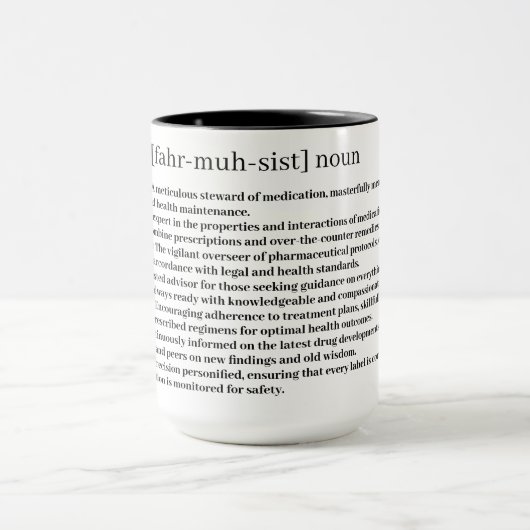 Pharmazeutische Tasse (Zentrum)