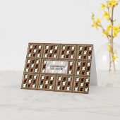 Pharmazeutischer Abschluss Karte (Gelbe Blume)