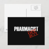 PHARMAZEUTISCHER DARK POSTKARTE (Vorne/Hinten)