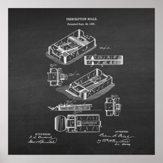 Pharmazeutischer Dekor Nr. 6 Geschenk des Apotheke Poster (Vorne)