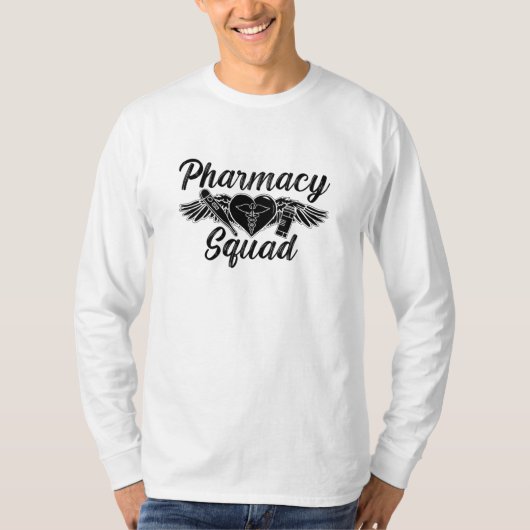 Pharmazeutischer Techniker Medicine Tech Pharmacy T-Shirt (Vorderseite)